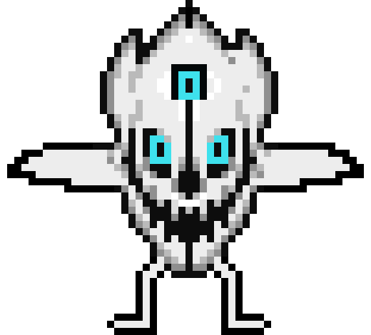 [9664c4] Outertale Gaster Blaster
