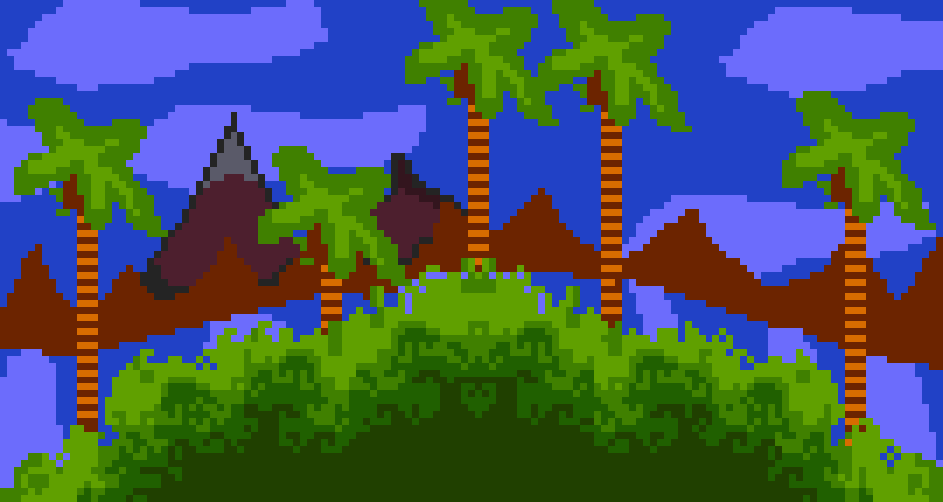 [2043c6] Green Hill! [Act 1] [Locked Genesis] X33 [Background]