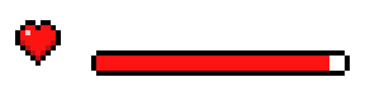 [9664c4] Heart bar