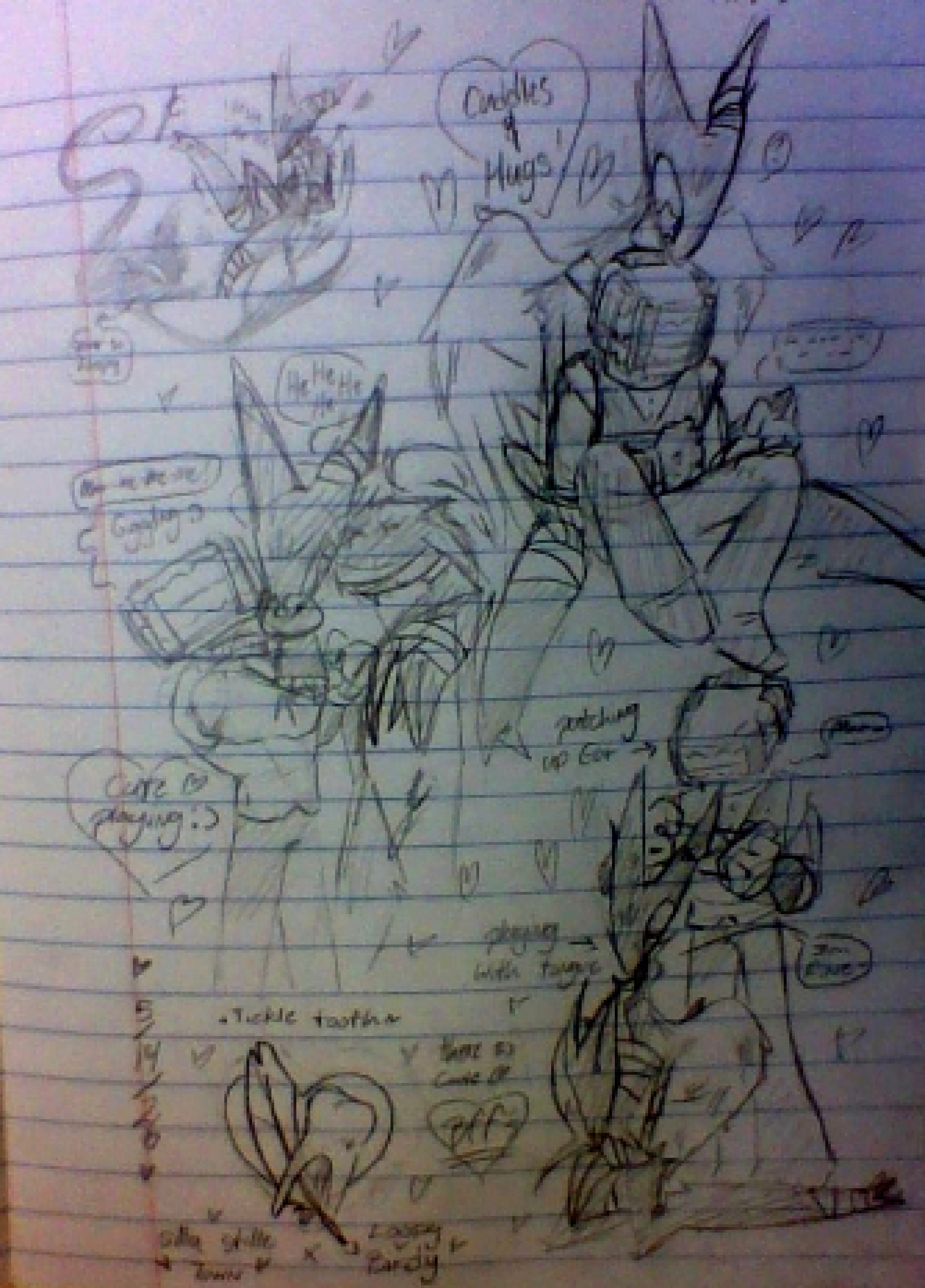 [d0698a] GUYS! I MADE A BUNCH OF WHOLESOME TICKLE TOOTH ART!!! I LOVE THIS SO MUCH!!!!!!