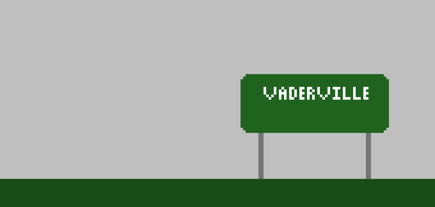 vaderville sign