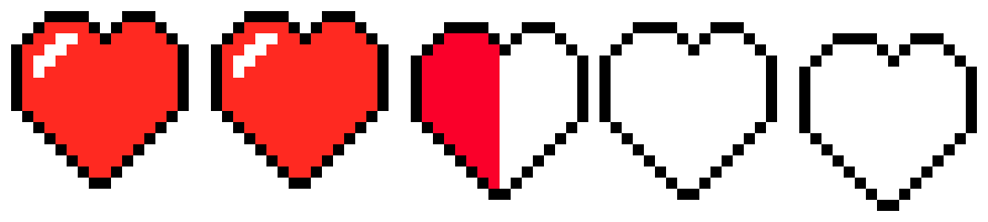 [6977e1] Heart 2/5