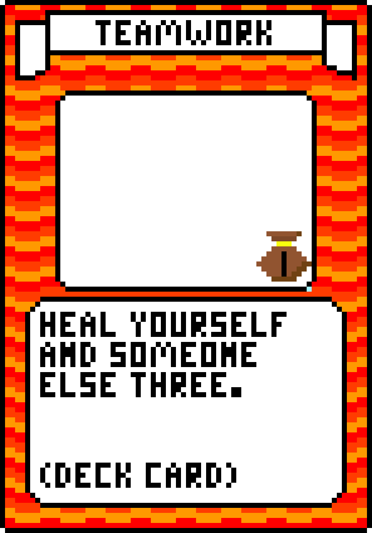 Fire Teamwork Card