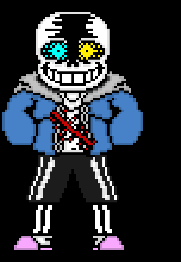 [e8cb42] who wants to know why i replaced After Sans with Betrayer Sans in my trio?