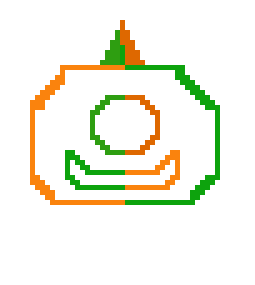 [9664c4] Orange and Green