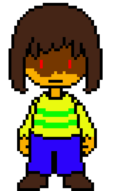 sees frisk) oh hello frisk...