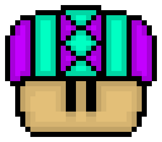 [9664c4] AquaPurple Toad