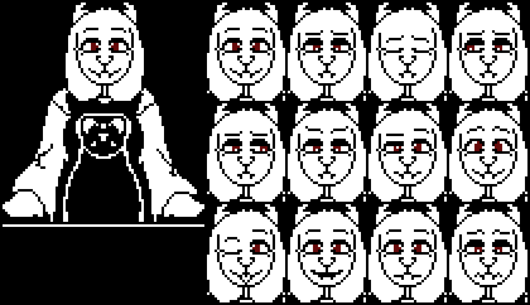 [95be89] Toriel, The Shop Keeper | The palette...
