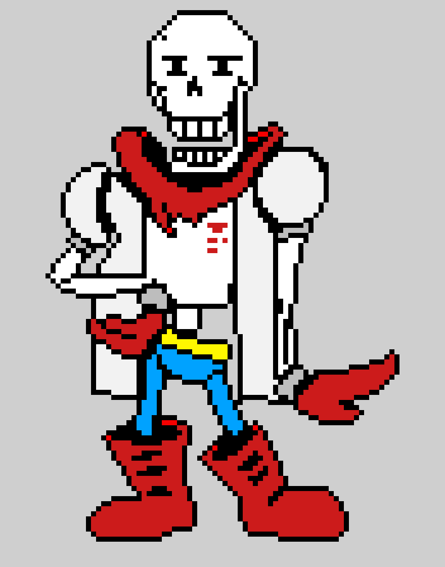 [9664c4] Underswap Papyrus sprite