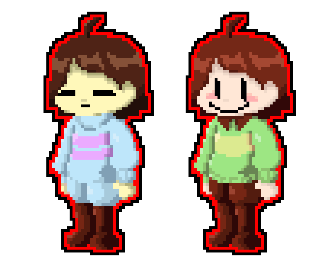 [533d25] Frisk And Chara