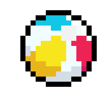 [7c8c71] beach ball