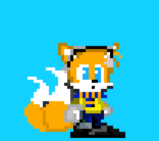 [c7c89d] Cute Winter fox!