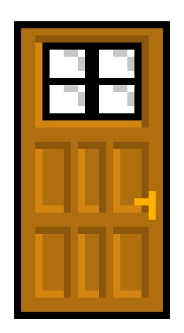 [29ab40] Wooden Door