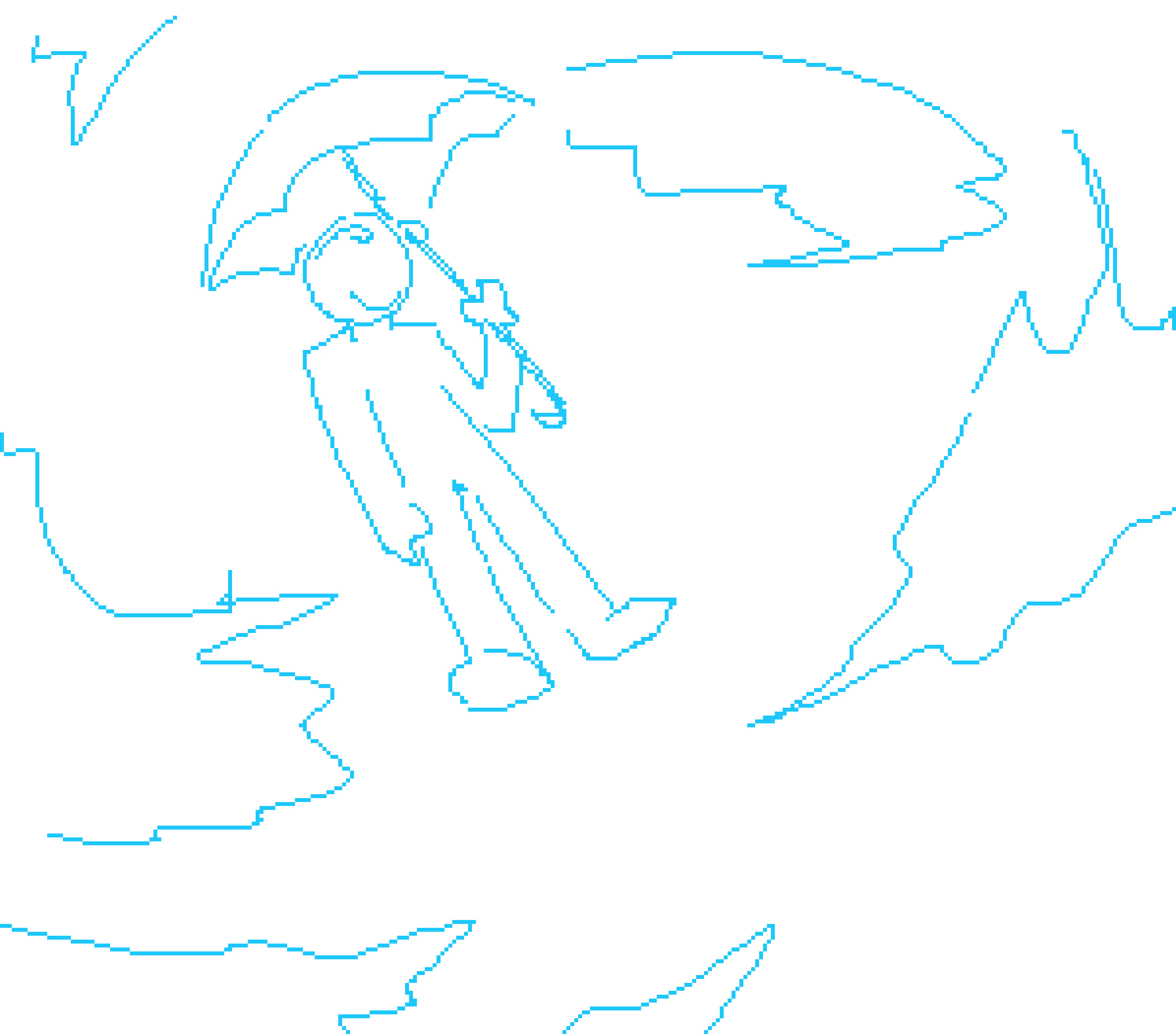 [14d431] bmo floats down from the sky like mary poppins, drifting down towards the scene below