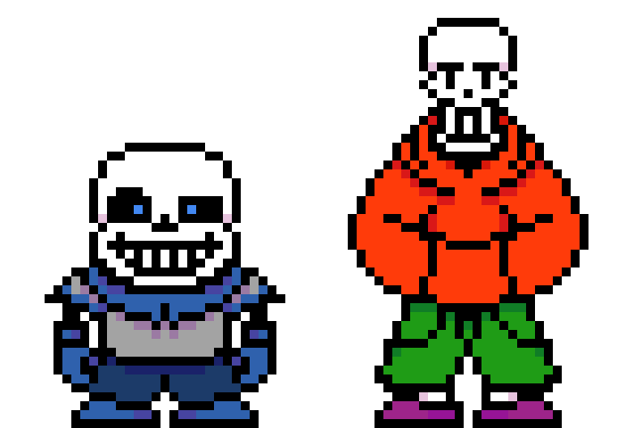 Underswap Sans and Papyrus OS (Updated)