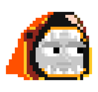 [4c449d] Volcanic Shark Head