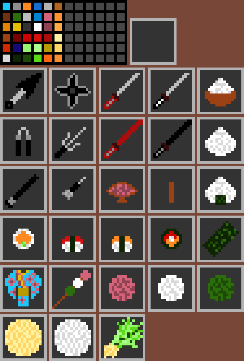 [703b98] Japanese-themed items