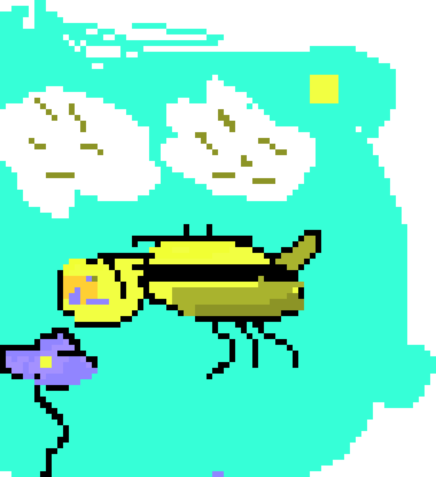 [cc54ea] bee (my head is spinning and I don't know why I made this)