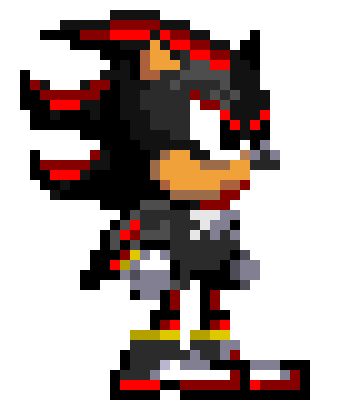 Shadow in Sonic 1 Style