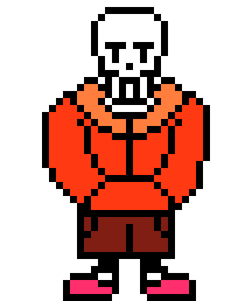 [9664c4] Underswap Papyrus Sprite