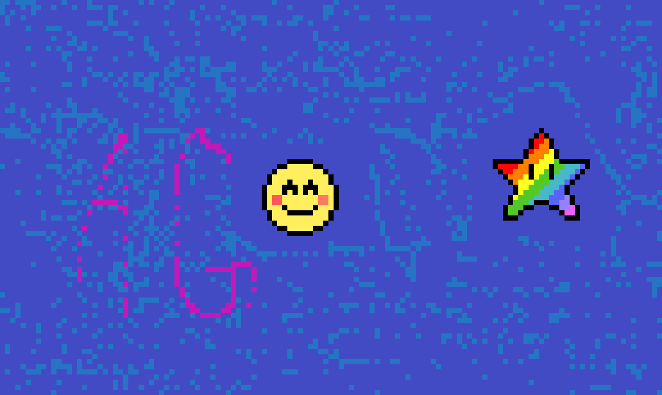 [9664c4] Emoji And Colorful Star
