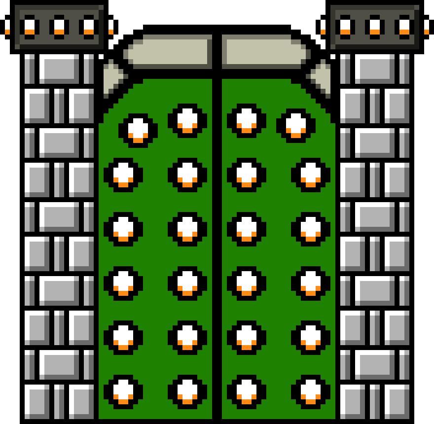 [3c5b11] New Super Mario Bros 2 Final Boss Door (Super Mario World Style) V2