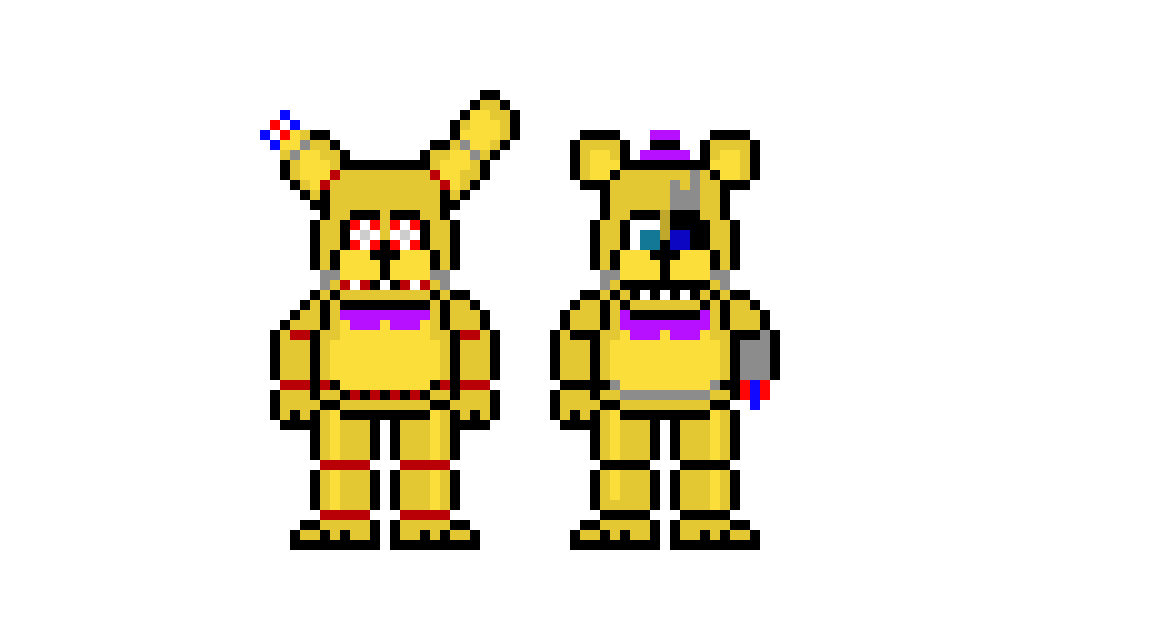 [8e23a1] fredbear and springbonnie