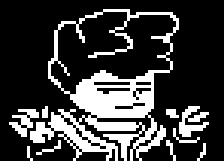 Well... yeah you could've. I mean search up Gunther pixel art maker and you'll get some results of past art.