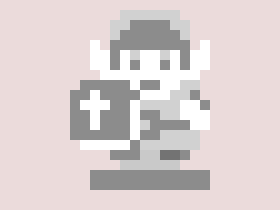 [30e955] 8 bit link amiibo black and white