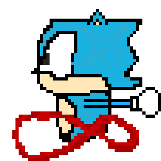 [9664c4] Sonic the hedgehog "super peal out"