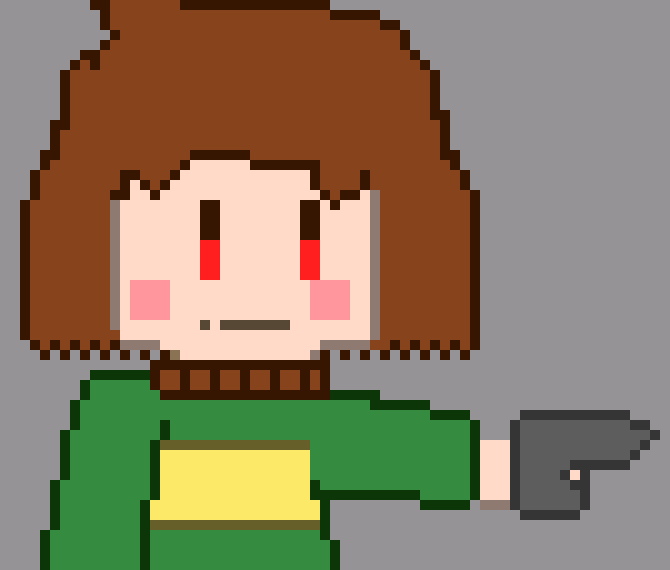 [b9de0d] the video was offencive but i dont think your a bad person. - Chara 