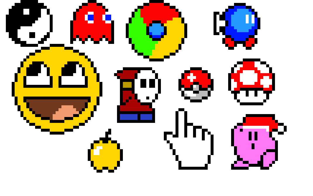 [9664c4] Random Pixel Art
