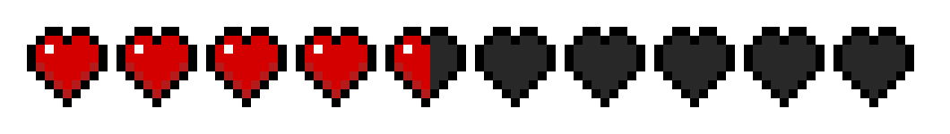 [dcf8a1] minecraft hp bar