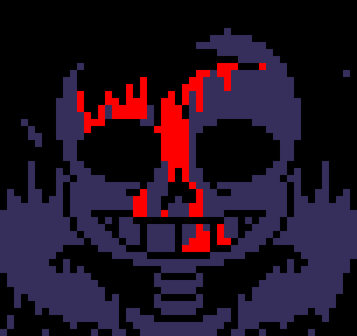 [7ce906] *(Demented summons a bone, penetrating the robot.) -HorrorTale Sans