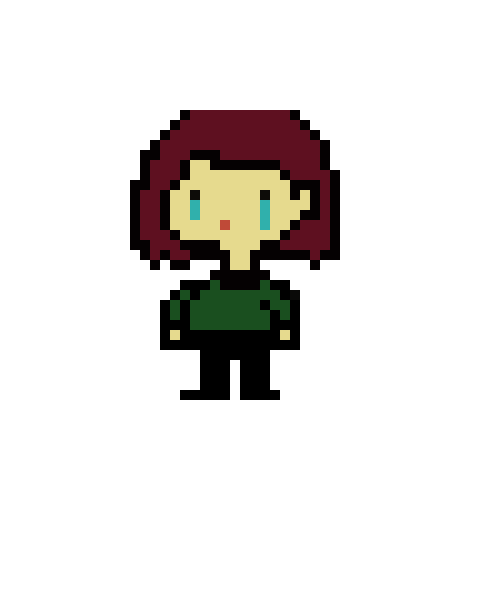 [a0a5f8] Custom Undertale Human Sprite Templatef