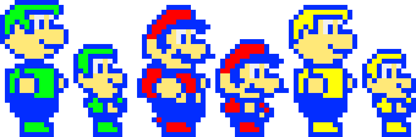 Super Ronan and Drake in SMB2 Style