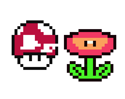 [9664c4] hongo y flor