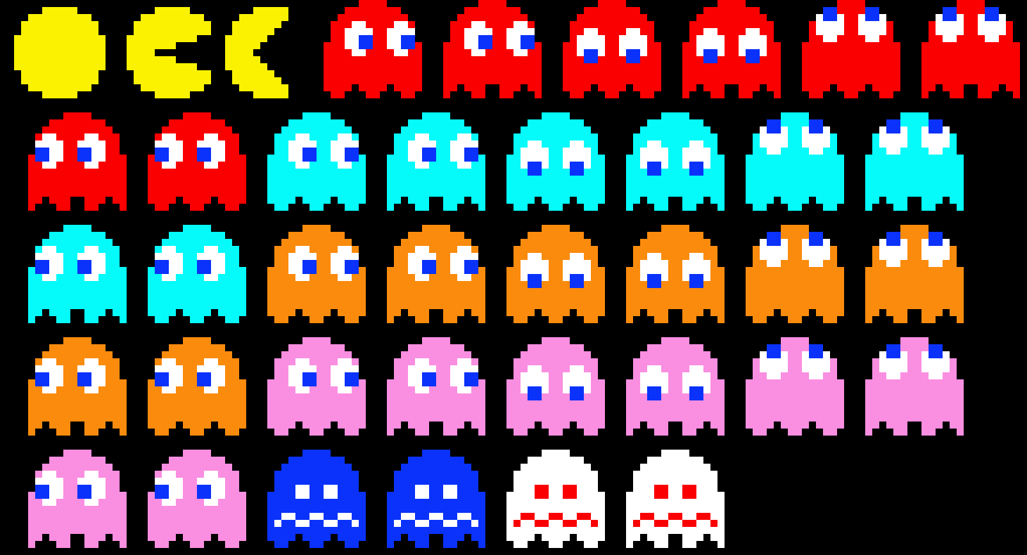[bed893] Pac-Man Sprites