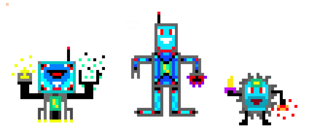 [4495bb] Playmans robots 