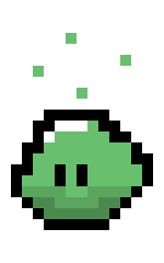 [132da6] green blob down