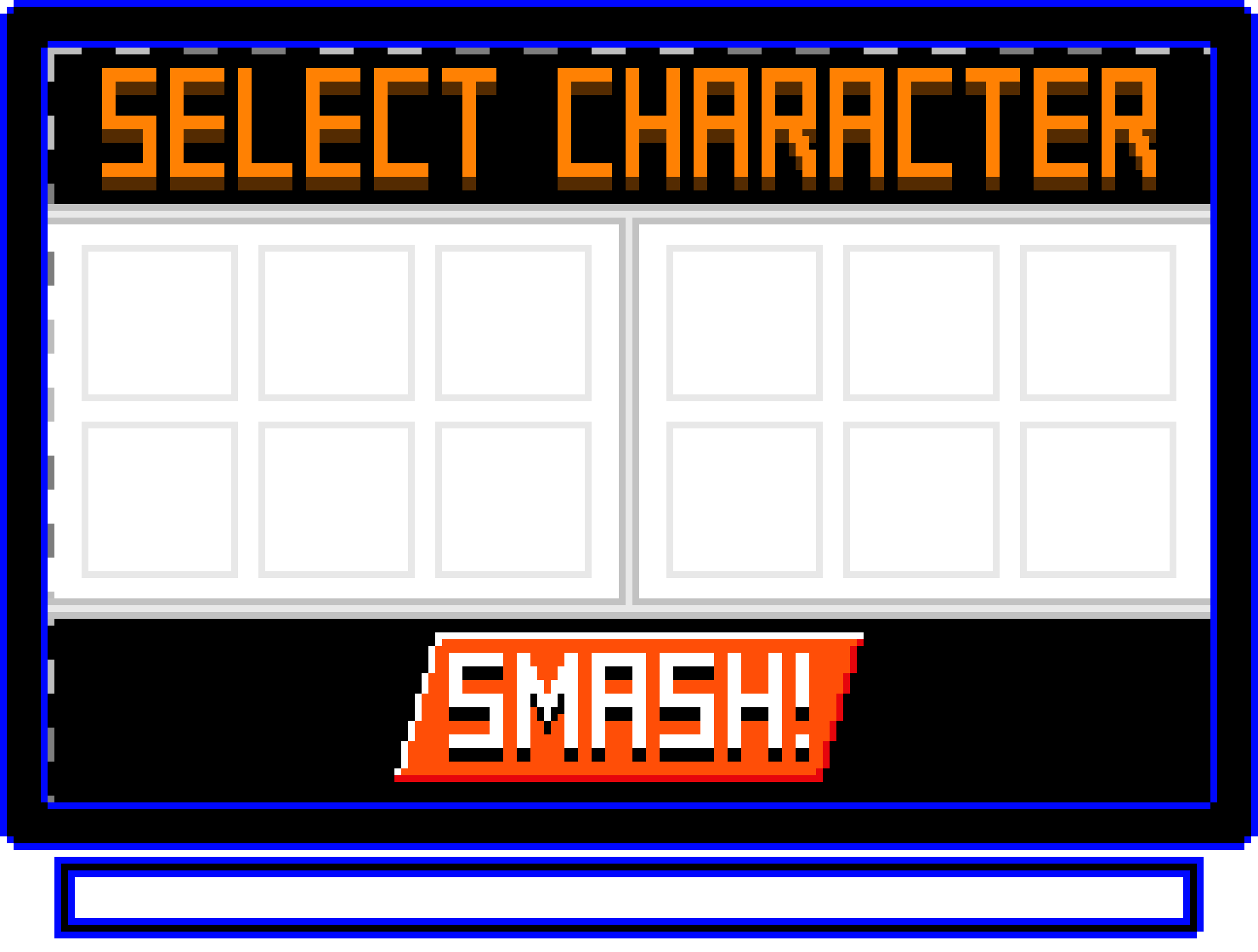 [5e8c3f] select character title screen incomp