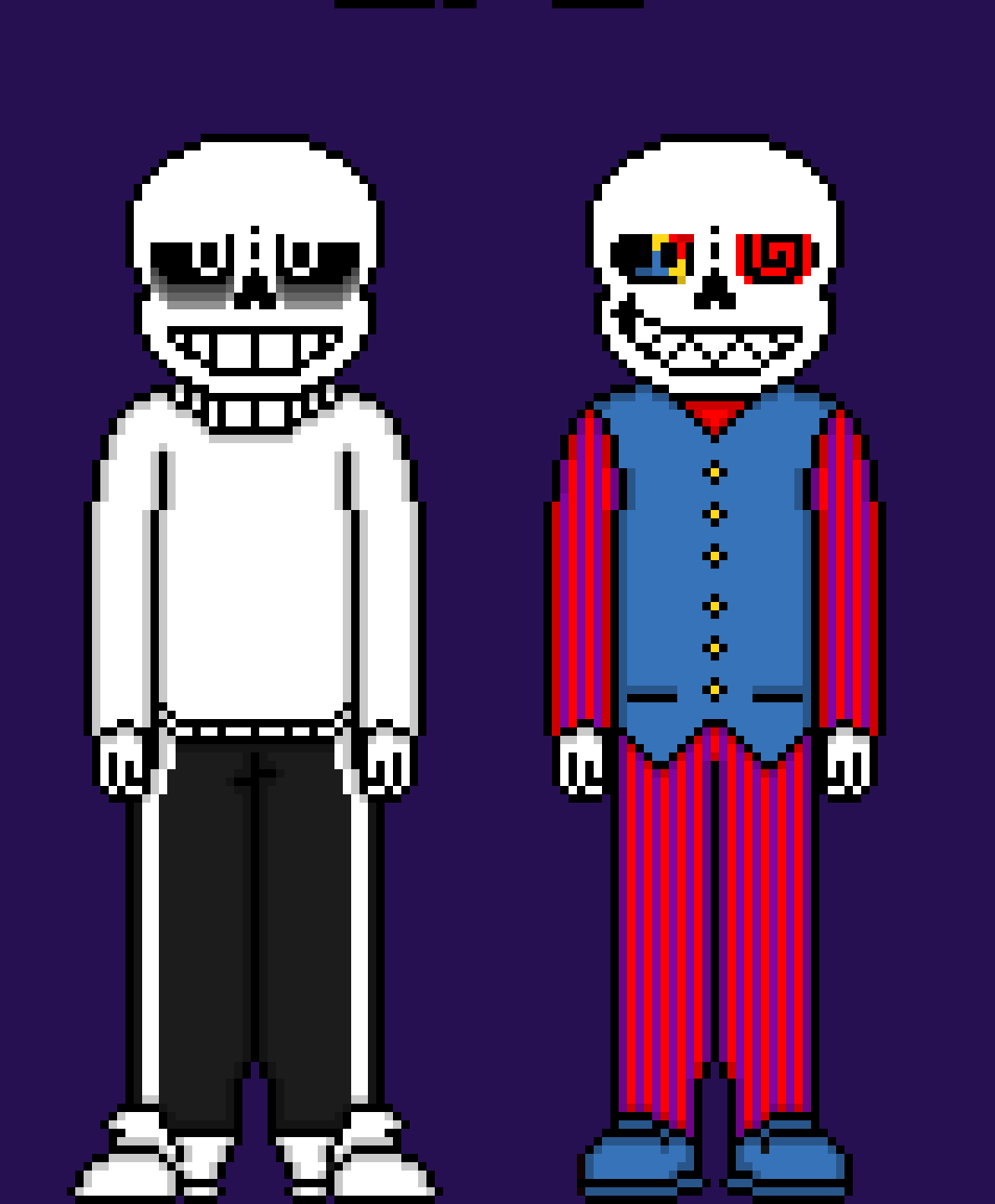 MIRROR (Sans and Psycho) GODS OF THE MULTIVERSE