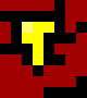 [e8cb42] btw this is meant to be a tear on the scarf revealing his yellow tooth