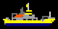 [9664c4] DVG Boat yellow