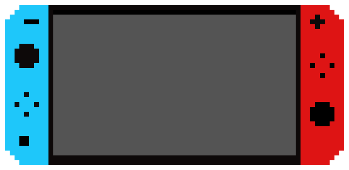 [9664c4] Nintendo Switch pixel art!