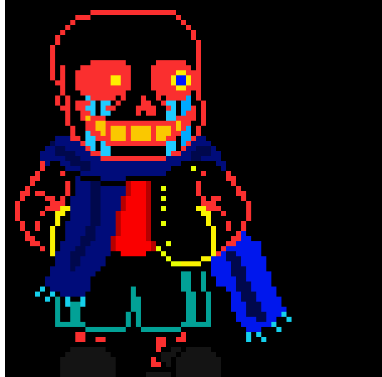 [2fe70b] did you see a skeleton. white, ink stain, brown clothes, and a brown scarf did you see him?