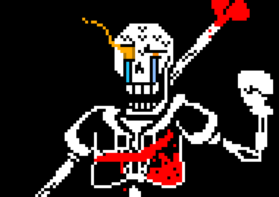 Disbelief Papyrus: [sad bonetrousle plays] oh i see [crys]