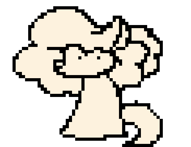 [fbf4b5] turns around like a paper mario character and turns into this. huh