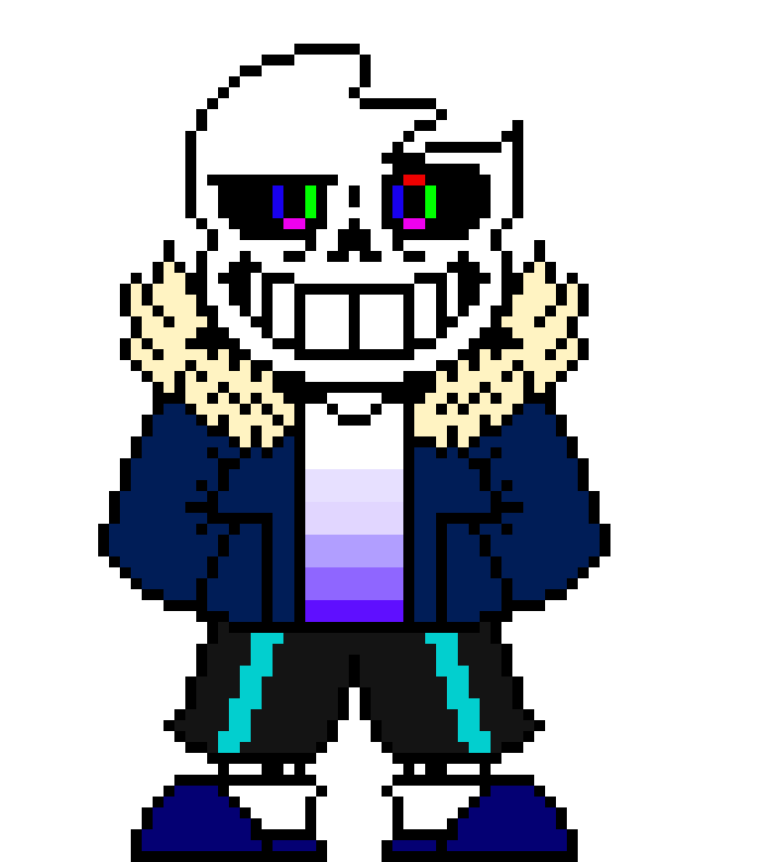 [4793a2] it aint like im gonna be murderin anyone with it! -when he said the word "murderin" hes eyes glitched to red and then back to normal-