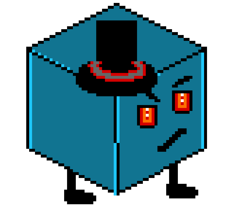 [7e9f11] angry cube